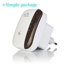 Load image into Gallery viewer, Wireless Wifi Repeater Wifi Range Extender Wi-Fi Signal Amplifier 300Mbps WiFi Booster 802.11n/b/g Wi Fi Ultraboost Access Point