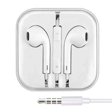 Load image into Gallery viewer, 3.5mm Wired Universal Headphones with Remote and Mic Earphone For iPhone Headphone Noise reduction Earphones Handsfree