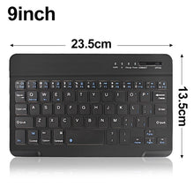 Load image into Gallery viewer, Wireless Keyboard and Mouse Mini Rechargeable bluetooth Keyboard With Mouse Noiseless Ergonomic Keyboard For PC Tablet Phone