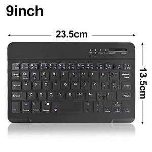 Wireless Keyboard and Mouse Mini Rechargeable bluetooth Keyboard With Mouse Noiseless Ergonomic Keyboard For PC Tablet Phone