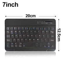 Load image into Gallery viewer, Wireless Keyboard and Mouse Mini Rechargeable bluetooth Keyboard With Mouse Noiseless Ergonomic Keyboard For PC Tablet Phone