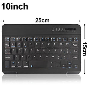 Wireless Keyboard and Mouse Mini Rechargeable bluetooth Keyboard With Mouse Noiseless Ergonomic Keyboard For PC Tablet Phone