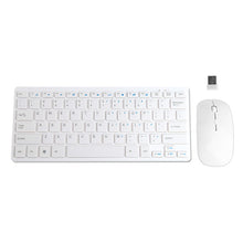 Load image into Gallery viewer, USB Wireless 2.4GHz Mini Keyboard Ultra-Thin Mouse Combo Kit Set For Desktops Laptops