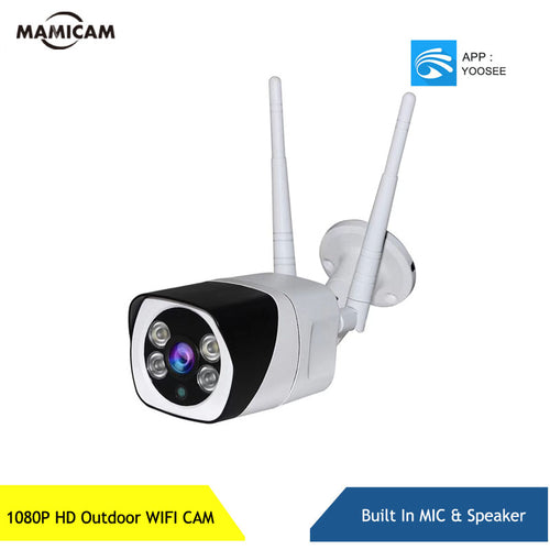 1080P 2MP IP WIFI Camera Outdoor IP66 Wireless Home Security Surveillance Cctv Cameras Indoor MIC Speacker Bullet Cam