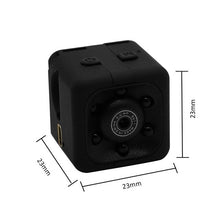 Load image into Gallery viewer, SQ11 Black HD Micro Camera 1080P Night Vision Sensor DV DVR Camera Video Recorder Built-in Microphone / Speacker